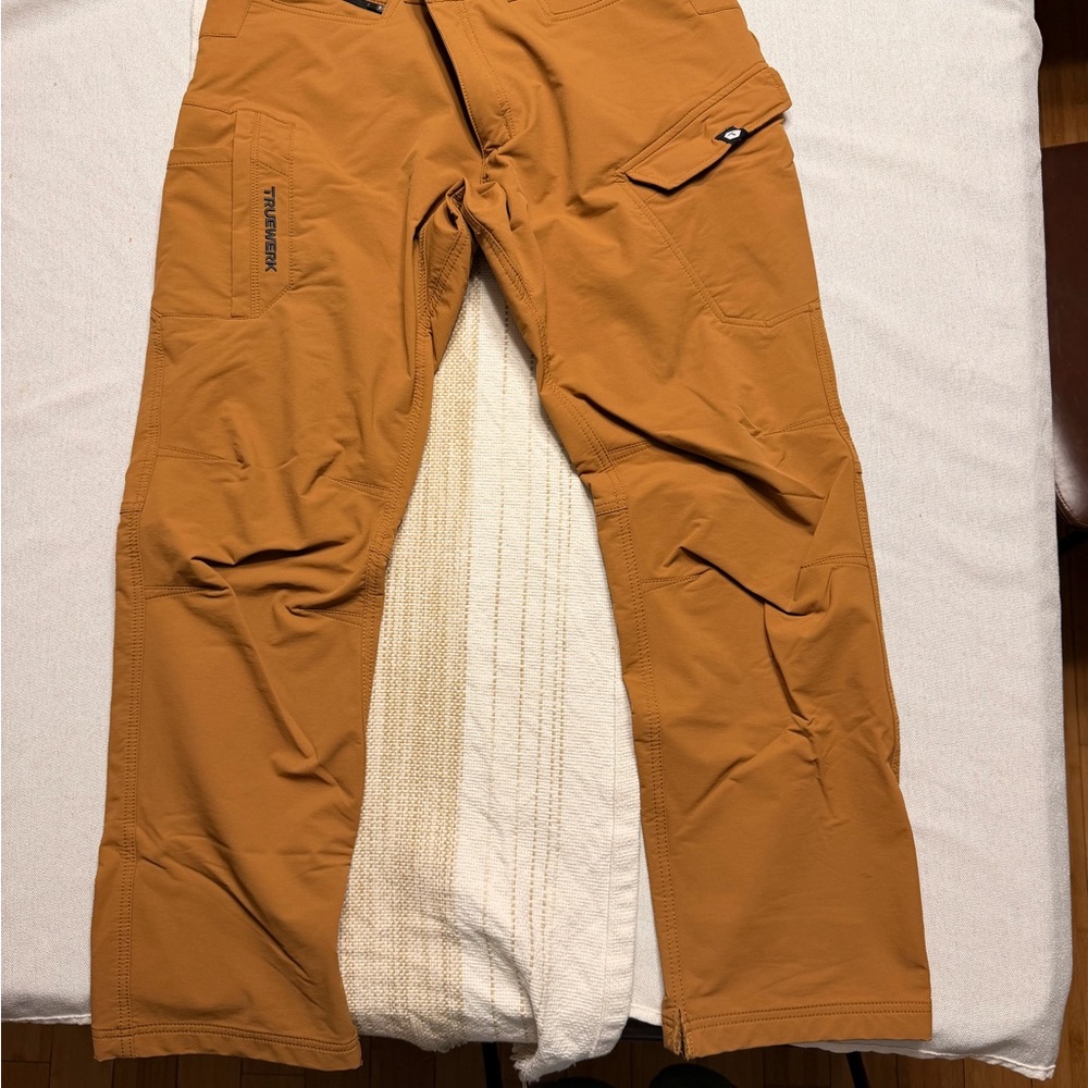 Truewerk Men's Brown Cargo Pants